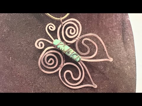 Simple Butterfly Pendant - Eps 311