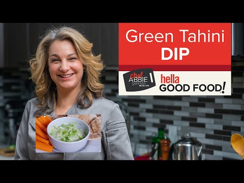 Green Tahini Dip