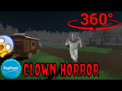360 Video || Clown Horror Episode 2 || Horror Animation VR 4K