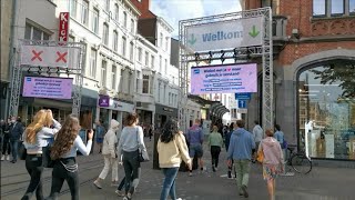 比利时开始解封两周啦，大街上人山人海|欧洲解封|疫情记录