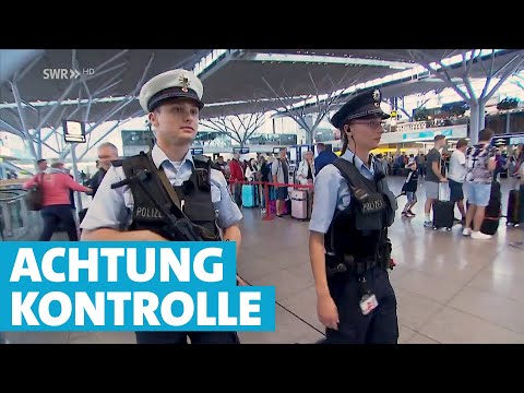 Unterwegs mit der Bundespolizei am Stuttgarter Flughafen