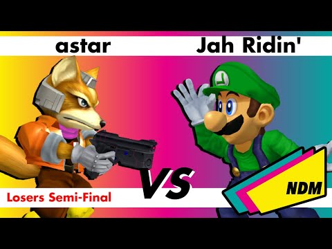 Neue Deutsche Melee - astar (Fox) vs. Jah Ridin' (Luigi) Melee Top 8