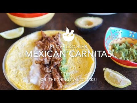 Crispy Roasted Pork Recipe: Easy Mexican Slow Cooker Carnitas