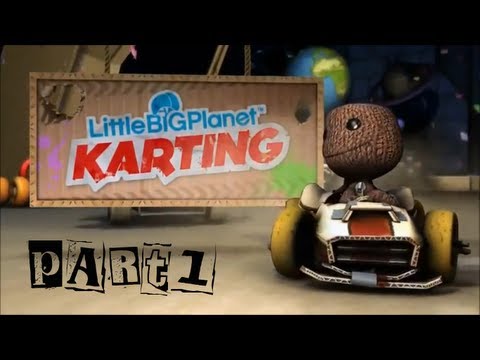 LittleBigPlanet Karting Story Walkthrough - Part 1 [Tutorial, First Race]