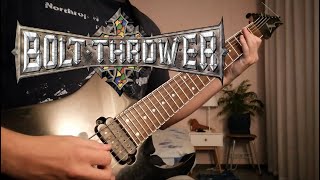 Bolt Thrower - This Time It&#39;s War (guitar cover)