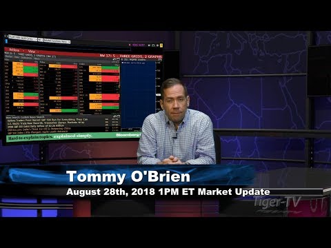August 28th 1PM ET Market Update with Tommy O'Brien on TFNN