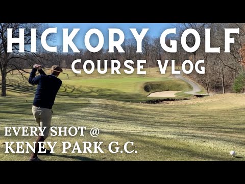 Keney Park Golf Course with Hickory Golf Clubs - Course Vlog #27
