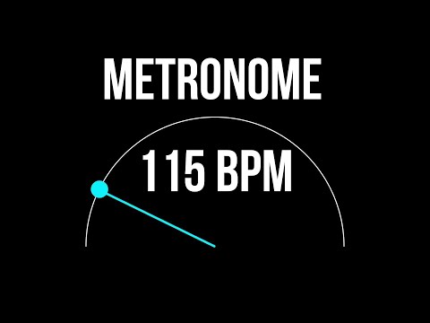 METRONOME 115 BPM 🎶 (5 minutes metronome)