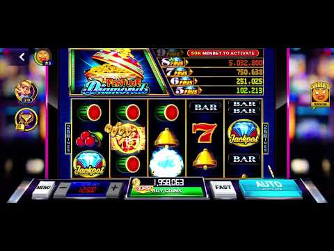 Rock N' Cash Casino Slots Gameplay Fortune Diamonds - YouTube