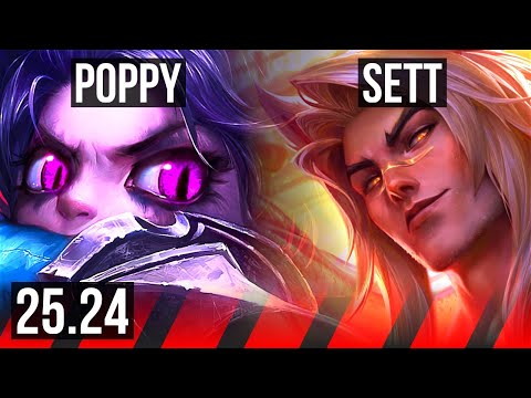 POPPY vs SETT (TOP) | NA Grandmaster | 25.24