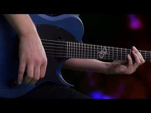 Электрогитара SOLAR GUITARS T2.6BLOP-27+ BLUE OPEN PORE MATTE