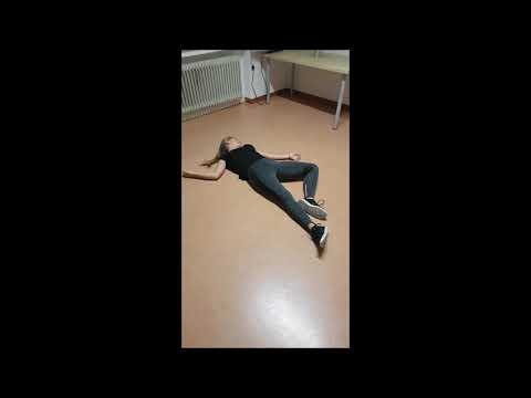 Kaktus, kuscheln, Knie - die stabile Seitenlage für Ersthelfer