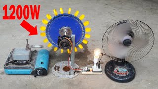 Turn Water Boiler Into Powerful Electricity Generation Energy