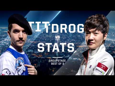 Stats vs. PtitDrogo PvP - Group A Decider - WCS Global Finals 2016 - StarCraft II