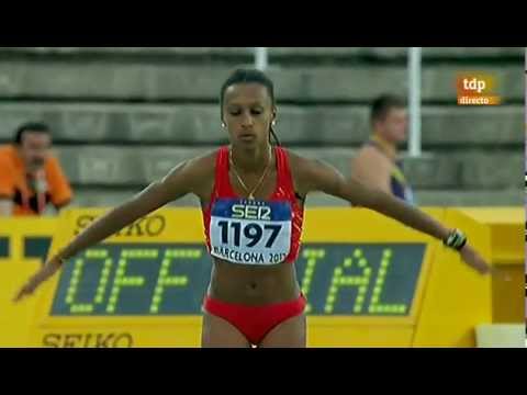 Ana Peleteiro triple jump  junior World champion Barcelona 2012