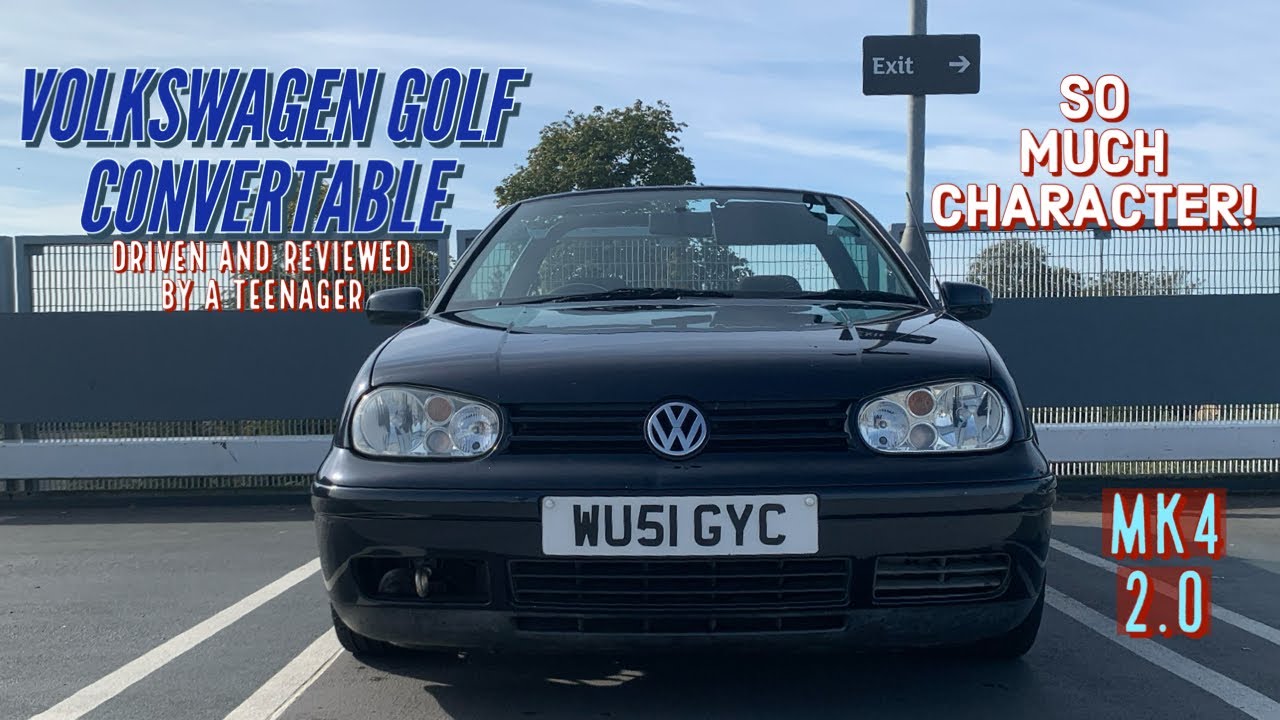 Volkswagen Golf Cabriolet 2.0 Review mk4 -- So much ...