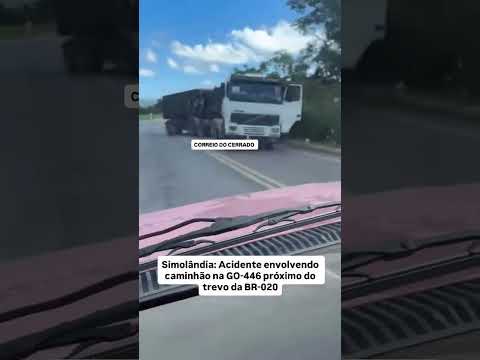 Correção  GO 236Na manhã desta terça feira, 07 de abril, um acidente envolvendo um caminhão foi