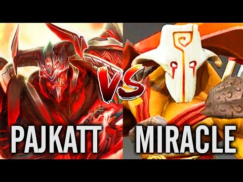 Dota 2 Pajkatt vs Miracle - Nevermore vs Juggernaut