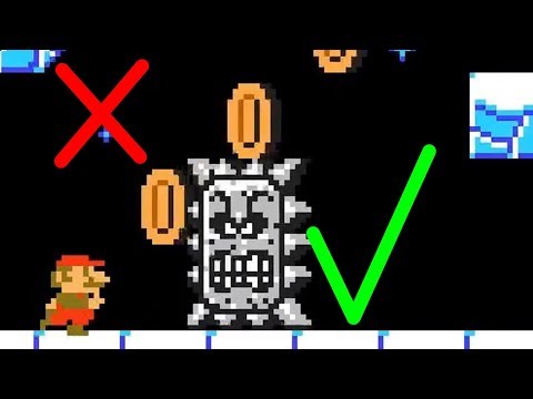 Super Mario Maker 2 🔧 Don't Follow Coins! Winter 🔧 PowerNongX