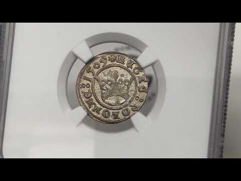 Zygmunt I Stary, Półgrosz Kraków 1509 - piękny