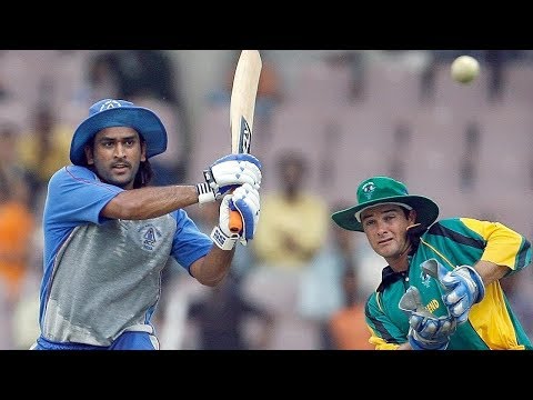 Asia XI vs Africa XI - 3rd Odi - Afro-Asian Cup 2007 - MS Dhoni"s 139 | Amazing Cricket