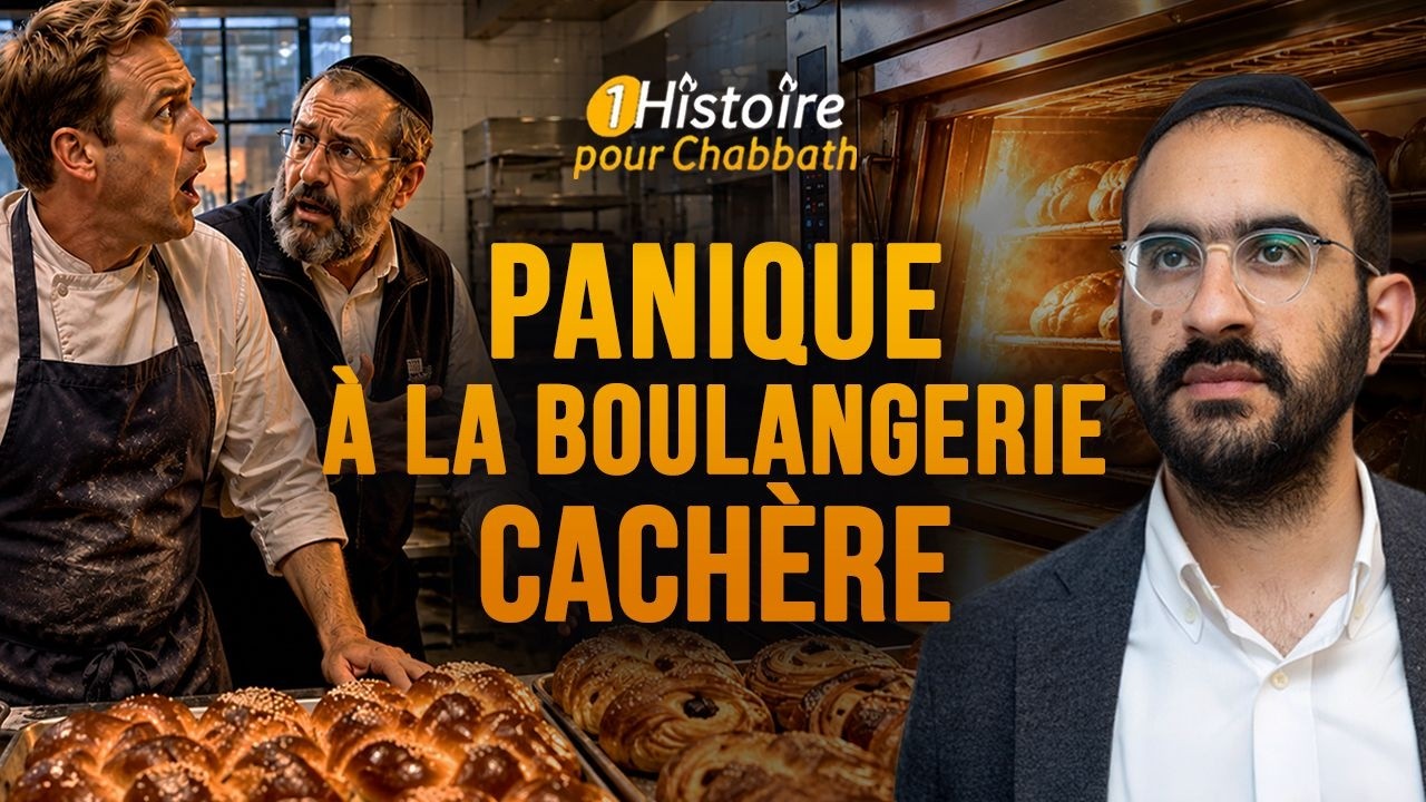 PANIQUE À LA BOULANGERIE CACHÈRE ‼️ Superbe Histoire pour Chabbat (Binyamin Benhamou)
