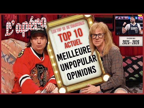 NBA Top 10 actuel (2025-26) : les meilleures « unpopular opinions »