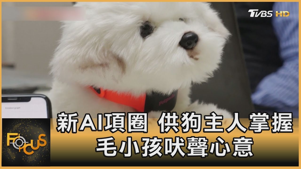 新AI項圈 供狗主人掌握:毛小孩吠聲心意