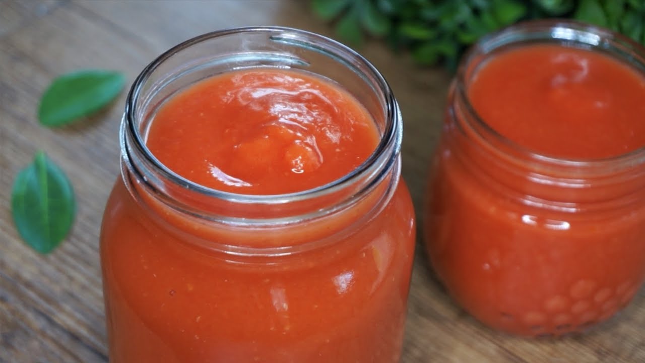 Putar video Cómo hacer salsa o puré de tomate natural casero para que no compres de lata sekarang Cómo hacer salsa o puré de tomate natural casero para que no compres de lata
