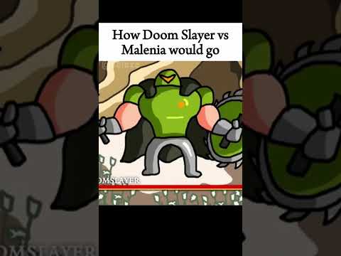 Doom Slayer vs Malenia credit @selexe #eldenring #doom #gaming