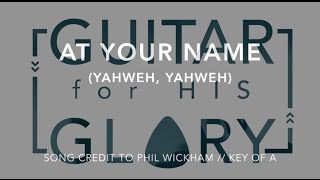 At Your Name - Phil Wickham - Electric Guitar Tutorial (Key of A)