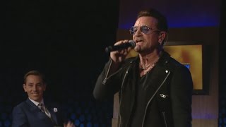 The Miracle of Joey Ramone - Bono and The Edge | The Late Late Show