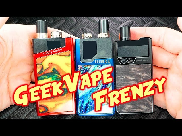 elfbar nachfüll pod läuft aus Geekvape Frenzy Temp Control Pod System