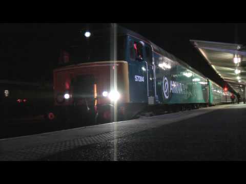 57314 and 57313 on 1W91, 16:17, Cardiff Central - Holyhead