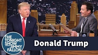 Mock Job Interview for President with Donald Trump