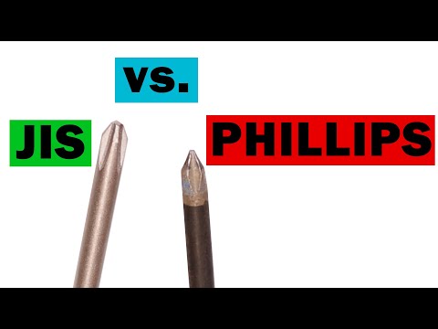 JIS Screw Driver VS Philips Head Screw Driver - Asian Hardware Must Have