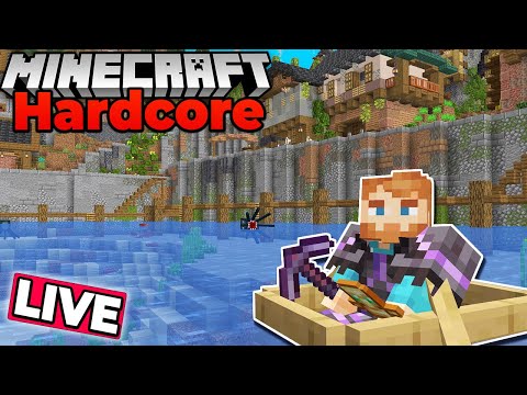 BUILDING MY CITY in MINECRAFT 1.20 - HARDCORE Survival Let's Play