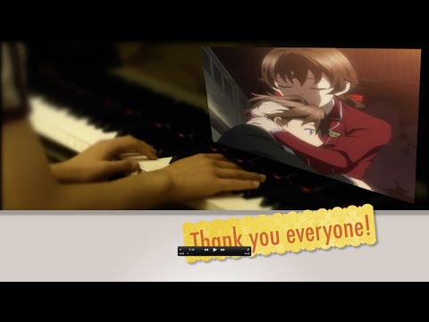 [500-1k Sub special] Guilty crown Hare's death music aka pF-AdLibⅡ on Piano 2014