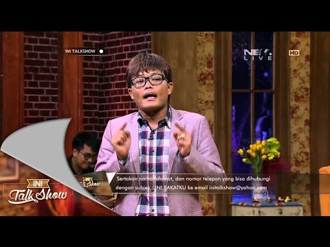 Ini Talk Show 3 September 2015 Part 1/6 - Indra Bekti, Senandung Nacita, Helmi Yahya,