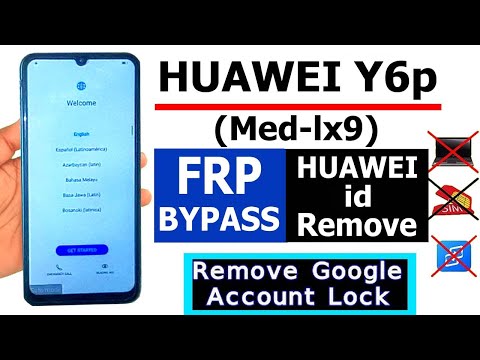 Huawei Y6p Frp Bypass Y6p Huawei id Remove Unlock Android 10 (Med-lx9) Frp Bypass Without Pc 2025