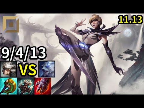 Camille Top vs Volibear - KR Master | Patch 11.13