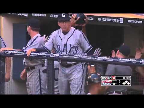 2012/07/28 Brown's first MLB homer