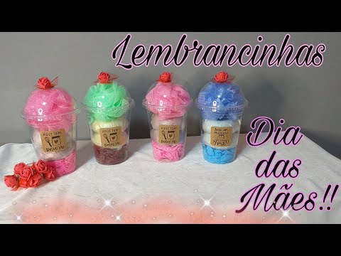 Linda Lembrancinha para o Dia das Mães, no COPO de Milk Shake!#cantinhodalella #diadasmães