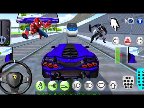 American Police Super Car vs New Bullet Train | 3D Driving Class | Android IOS Gameplay - 3D Games