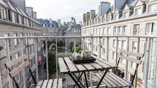 preview picture of video 'LOCATION VACANCES SAINT MALO INTRA MUROS - Holiday Rentals - Appartement de L'Orme - Visite Video'