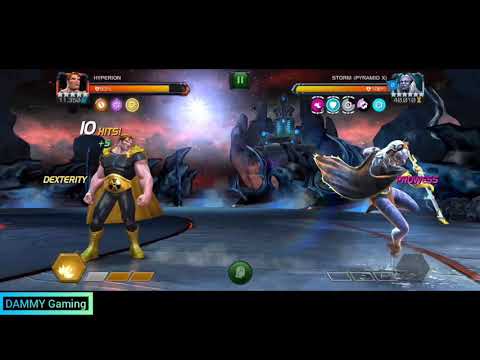 STORM (PYRAMID X) ALL SPECIAL ATTACKS MCOC | MARVEL CONTEST OF CHAMPIONS