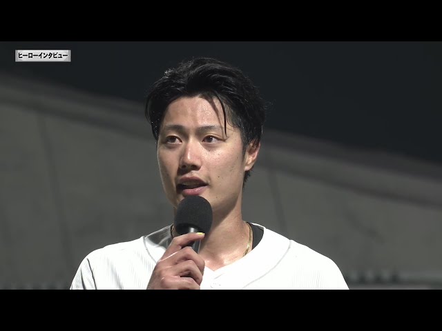 【ファーム】ホークス・渡邉陸選手 ヒーローインタビュー 7月1日 福岡ソフトバンクホークス 対 阪神タイガース