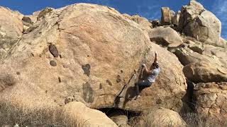 Video thumbnail of B1 Crack, V3/4. Bernasconi