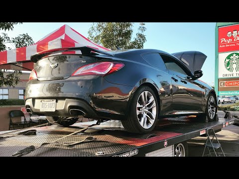 Torque Solution Throttle Body Spacer Install & Dyno Run! **300HP GENESIS BK2**