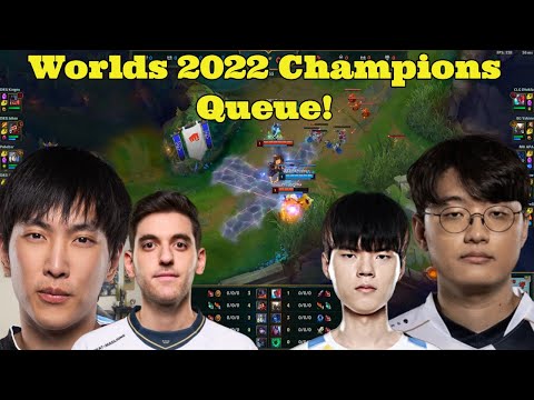 NA Vs The World | First Day Of Worlds Champions Queue Highlights!!